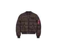 Alpha Industries MA-1 Puffer Bomber Camo Veste bombers pour homme Taille XL - Olive Camouflage