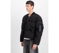 Alpha Industries Ma-1 Puffer Uv Black Taille: XXL | Vestes d'hiver Outlet | Homme | Le Noir