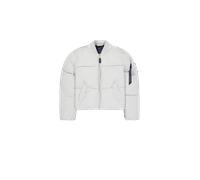 Alpha Industries MA-1 Puffer UV Loose Veste bombers pour homme Taille 2XL - Gris