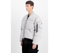 Alpha Industries MA-1 Puffer UV Veste bombers pour homme Taille S - Gris