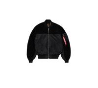Alpha Industries MA-1 Teddy Veste bombers pour homme Taille M - Noir