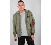 Alpha Industries MA-1 TT Hood Defense Veste Olive L