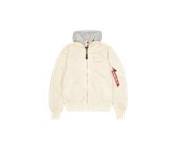 Alpha Industries MA-1 TT Hood Light Veste bombers pour homme Taille 3XL - Blanc