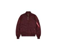 Alpha Industries MA-1 TT Light Veste bombers pour homme Taille S - Rouge foncé