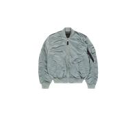 Alpha Industries MA-1 UV Oversized Veste bombers pour homme Taille M - Bleu argenté