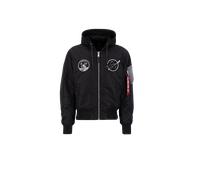 Veste MA-1 VF Hood Dark Side Alpha Industries - Black/Reflective S