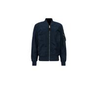 Alpha Industries MA-1 VF Light Veste bombers pour homme Taille L - Bleu/Or
