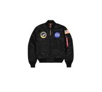 Alpha Industries MA-1 VF NASA Slim Veste bombers pour homme Taille 4XL - Noir