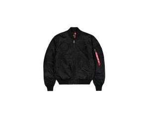 Alpha Industries MA-1 VF NASA Veste bombers pour homme Taille 2XL - Noir