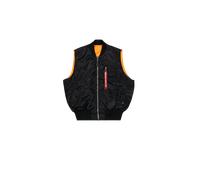 Alpha Industries MA-1 Vintage Loose Vest Veste bombers pour homme Taille M - Noir