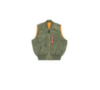 Alpha Industries MA-1 Vintage Vest Veste bombers pour homme Taille XL - Vert olive