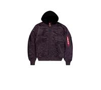 Alpha Industries Ma-1 Zip Hood Back Emb Bomber Veste Homme (lot de 1)