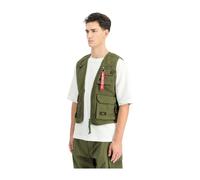 Alpha Industries - Mesh Utility Vest - Homme - Vestes - Vert - Taille: M