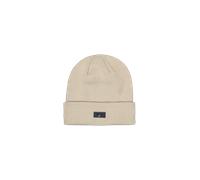 Alpha Industries Metal Label Beanie Couvre-chefs pour homme Taille onesize - Beige
