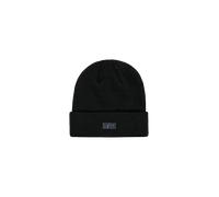 Alpha Industries Metal Label Beanie Couvre-chefs pour homme Taille onesize - Noir