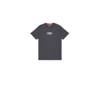 Alpha Industries Metal Plate T-Shirt pour homme Taille 3XL - Gris