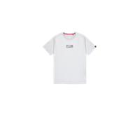Alpha Industries Metal Plate T-Shirt pour homme Taille S - Gris