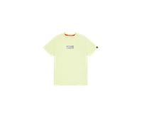 Alpha Industries Metal Plate T-Shirt pour homme Taille S - Vert menthe