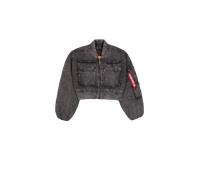Alpha Industries Multipocket Flight Jacket Vestes Bombers pour femme Taille L - Noir