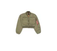 Alpha Industries Multipocket Flight Jacket Vestes Bombers pour femme Taille L - Vert olive