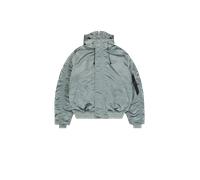 Alpha Industries N-2B Base UV Oversized Vestes d'hiver pour homme Taille M - Bleu argenté