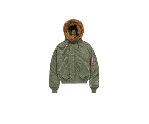 Alpha Industries N-2B Heritage Vestes d'hiver pour homme Taille 2XL - Vert olive