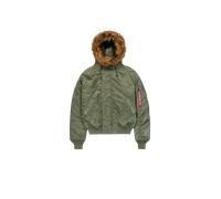 Alpha Industries N-2B Heritage Vestes d'hiver pour homme Taille L - Vert olive