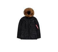 Alpha Industries N-3B Heritage Vestes d'hiver pour homme Taille 3XL - Noir