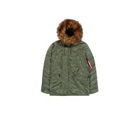 Alpha Industries N-3B Heritage Vestes d'hiver pour homme Taille L - Vert olive