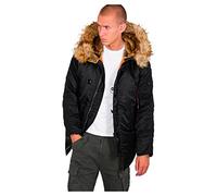 Alpha Industries N-3B VF 59 Vestes d'hiver pour homme Taille XL - Noir