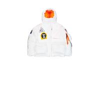 Alpha Industries NASA Puffer Artemis Doudoune pour homme Taille L - Blanc