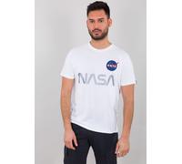 Alpha Industries NASA T-shirt réfléchissant / Unisexe White M