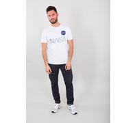 Alpha Industries NASA T-shirt réfléchissant / Unisexe White XXL