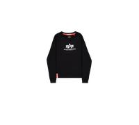 Alpha Industries New Basic Big Logo Sweatshirt pour femme Taille M - Noir