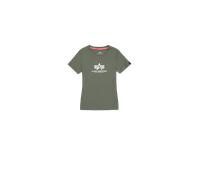 Alpha Industries New Basic Big Logo T-Shirt pour femme Taille M - Vert