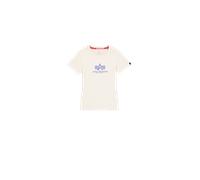 Alpha Industries New Basic Short Sleeve T-shirt Blanc S Femme