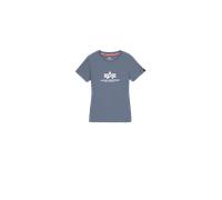 Alpha Industries New Basic Big Logo T-Shirt pour femme Taille S - Bleu