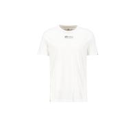Alpha Industries Organics Embroidery T-Shirt pour homme Taille 2XL - Blanc