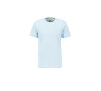 Alpha Industries Organics Embroidery T-Shirt pour homme Taille M - Bleu ciel
