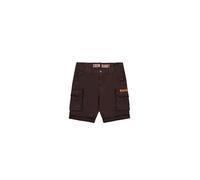 Alpha Industries Crew Shorts Cargo Short pour homme Taille 34 - Marron foncé