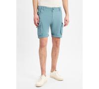ALPHA INDUSTRIES Pantalon cargo ' Crew Short ' pétrole, Taille 32