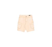 Alpha Industries Canvas Acid Shorts pour homme Taille 33 - Blanc