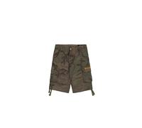 Alpha Industries Jet Camo Shorts pour homme Taille 36 - Olive Camouflage