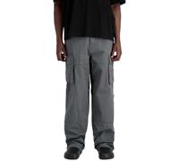 Alpha Industries Ripstop Patchwork Oversized Pant Pantalons pour homme Taille 34 - Gris