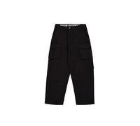 ALPHA INDUSTRIES Pantalon cargo 'Ripstop Patchwork' noir, Taille 36