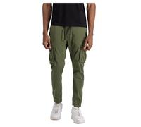 Alpha Industries Cotton Twill Pants Vert M Homme