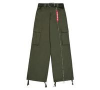 Alpha Industries Pantalon Helicopter Cargo Femme Noir XS