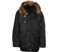 Alpha Industries N-3B Heritage Vestes d'hiver pour homme Taille S - Noir