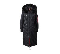 Alpha Industries Long Fishtail Field Jacket Vestes d'hiver pour femme Taille XS - Noir