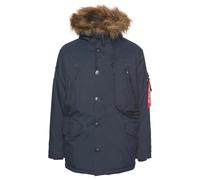 ALPHA INDUSTRIES Parka d’hiver 'Polar' bleu nuit / mélange de couleurs, Taille S